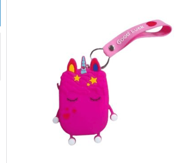 Good Luck Silicone Push Bubble Key holder/x2