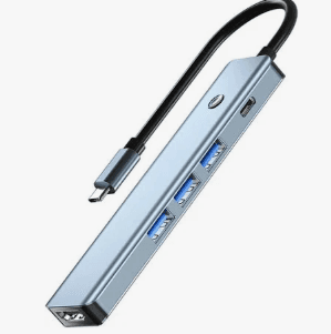 SB C HUB 5 in 1 USB C to HDMI Adapter with 4K HDMI, 3.0 USB Adapter Multiple Port PD 100W