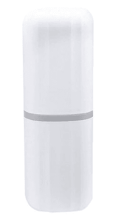 Portable Travelling Toothbrush & Toothpaste Holder and Protect Case Cover - White