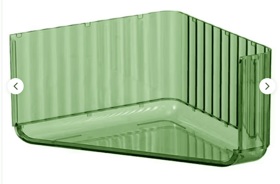 Triangular Acrylic Storage Shelfs