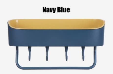 Bathroom Wall Mounted Bath Shelf Storage-green,yellow