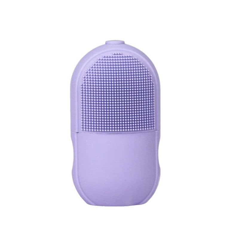 Silicone Ice Mold Face Massage - Purple