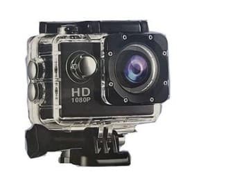 Multipurpose Underwater Sports Camera 4K Ultra HD-black